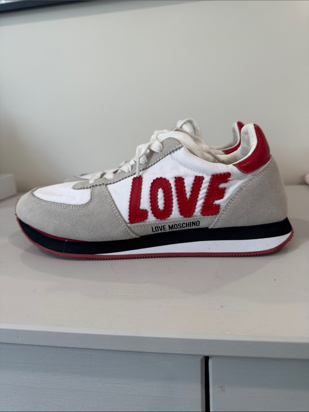 Love Moschino 'LOVE' Logo Sneaker